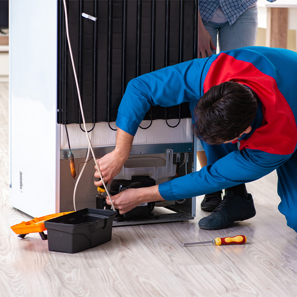 how long does it usually take to repair a refrigerator in Rossville